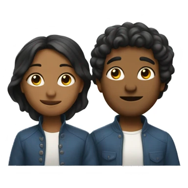 The union of two souls sticker