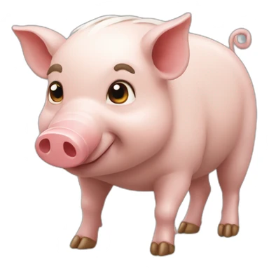Cochon dinde sticker