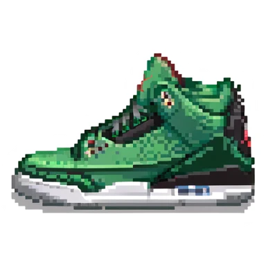 Air Jordan 3 Pine Green sneaker sticker