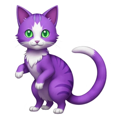 Clawitzer-Amoongus-Purrloin-fusion (full body) sticker