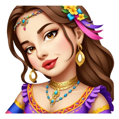 Traditional Dancer sticker