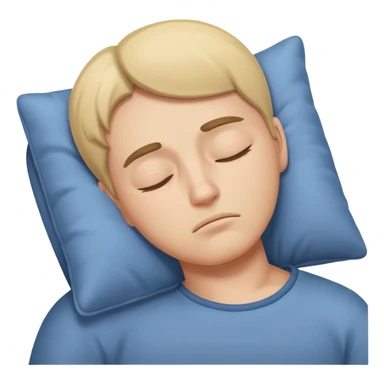 Sleepy Character zzz sticker