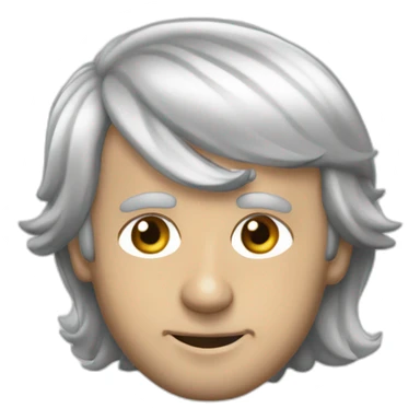 Emmanuel Macron argent sticker