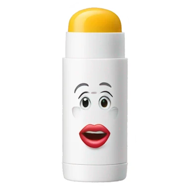lip balm with label sticker