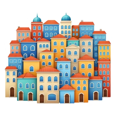 city and home sticker