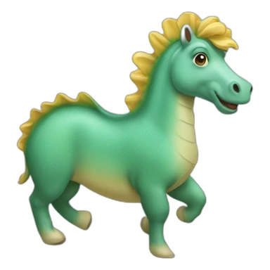 hippocampe animal sticker