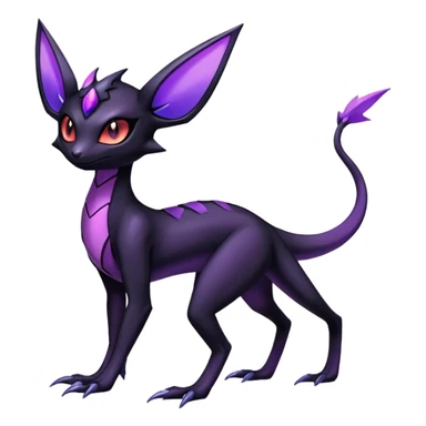 Shiny Salandit-Noivern-Umbreon-Noibat-Espeon-Hybrid (Full body) sticker