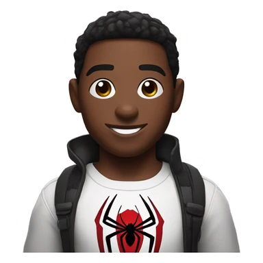 spider-man miles morales sticker