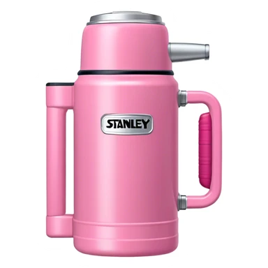 Pink Stanley Thermos sticker