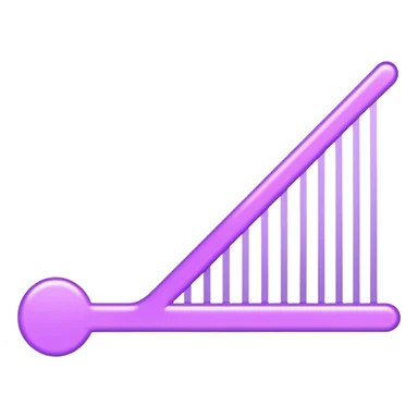 Light purple line divider  sticker