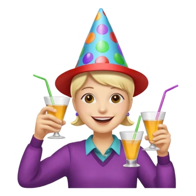 Drinking shots sticker