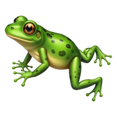 sapo saltando  sticker