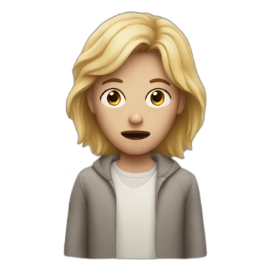 Horror movie sticker