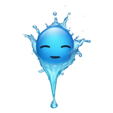 water splash sticker