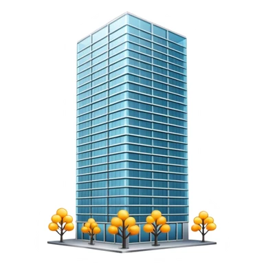 high-rise building sticker