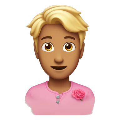 Corazón rosado clarito  sticker