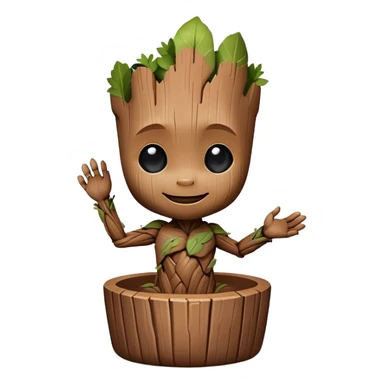 baby groot sticker