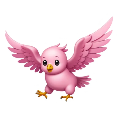 Chancho con alas sticker