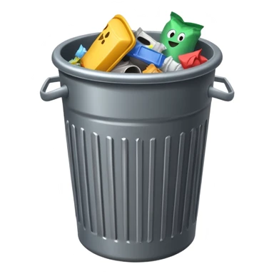 trash can sticker
