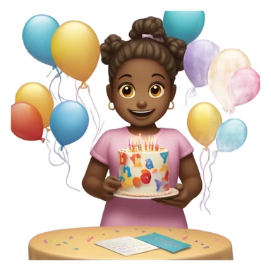 Thank you mommy for lil sister , birthday  sticker