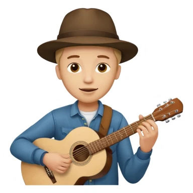 Junior H y Natanael Cano tocando la guitarra  sticker