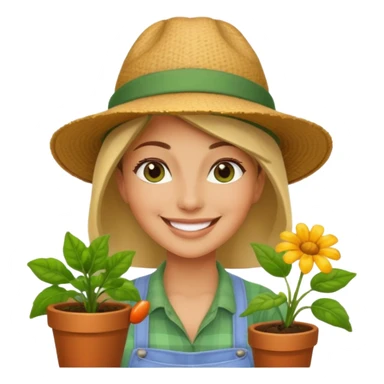 Urban Gardener woman sticker