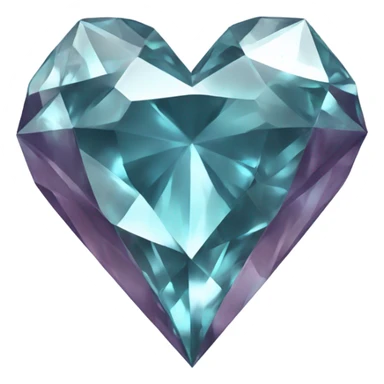 Coeur diamant sticker