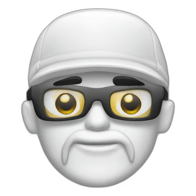 white vw golf sticker