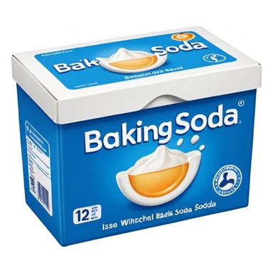 baking soda box  sticker