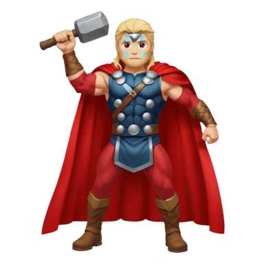 Thor full body sticker