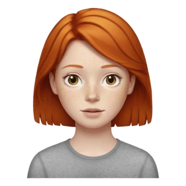 a single ginger  sticker