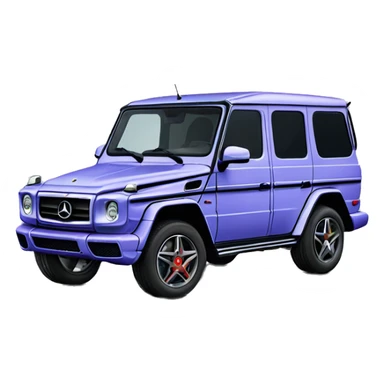 Periwinkle G Wagon AMG sticker