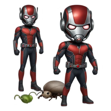 fullbody ant man marvel sticker