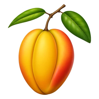 tropical fruit sticker