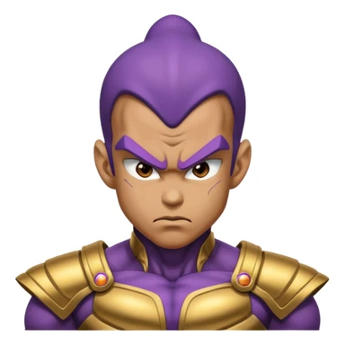 Black frieza sticker