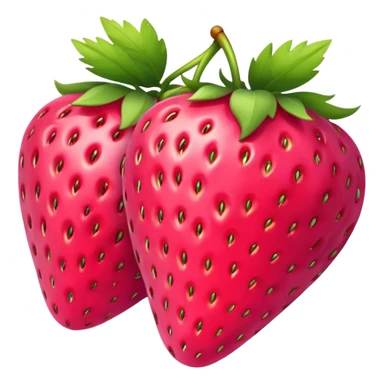 Lazo rosa con fresas sticker