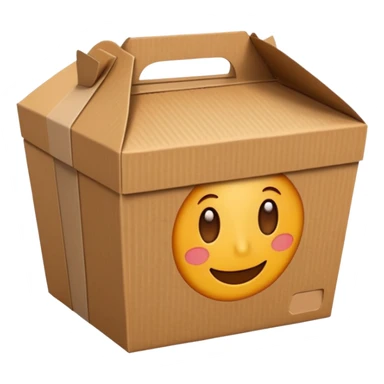 food takeaway box sticker