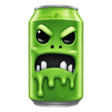Monster energy can sticker