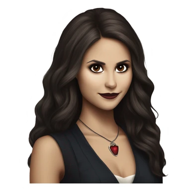 Nina dobrev as Katherine Pierce Vampire Diaries  sticker