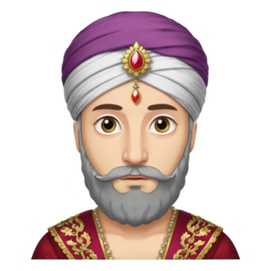 A turkish Sultan HE IS EXTREMELY INSANE AND CRAZY sticker