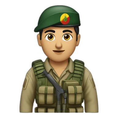 kurdish peshmerga sticker