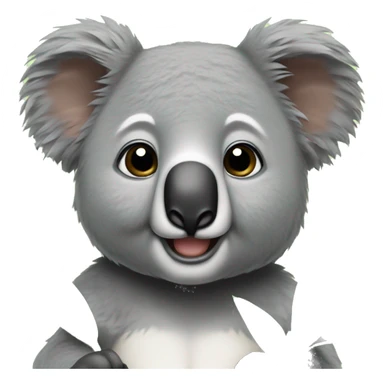 Koalas not allowed  sticker