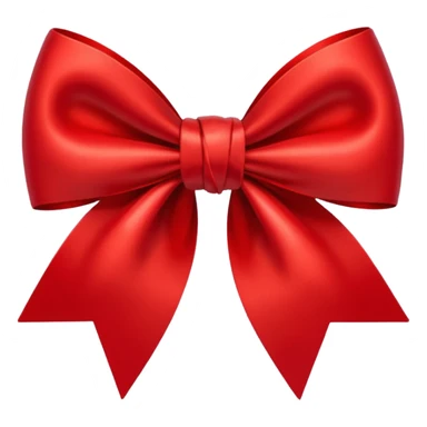 Red bows sticker