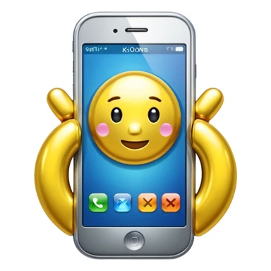 jeff koons cell phone sticker