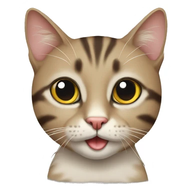  A bord cat sticker