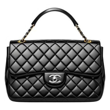 black chanel bag sticker