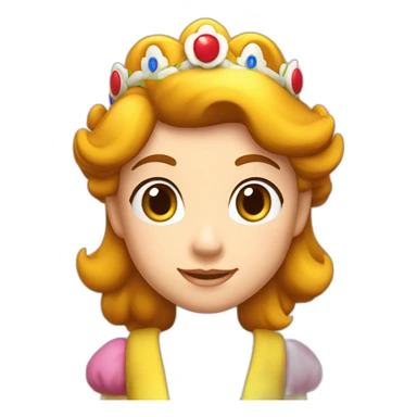 Princesse Daisy dans mario sticker