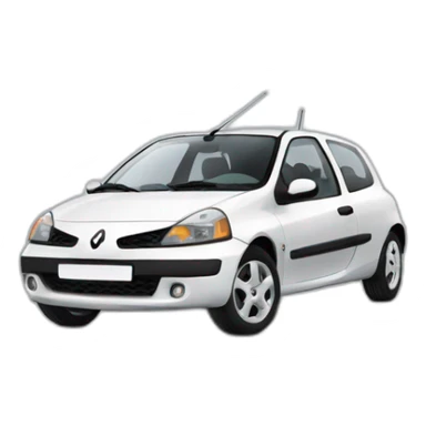 Renault clio 2 sticker