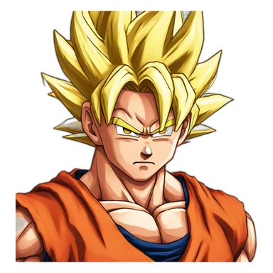 Goku ssj kaioken sticker
