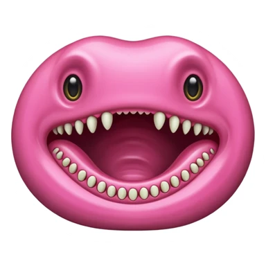 lamprey mouth  sticker